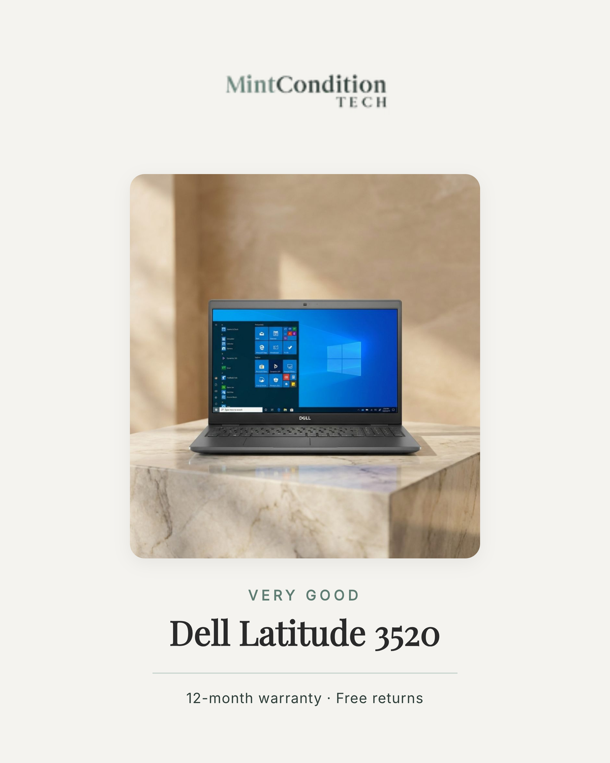 Dell Latitude 3520 15" | Intel Core i5-1135G7 · 8GB RAM · 256GB SSD | Very Good
