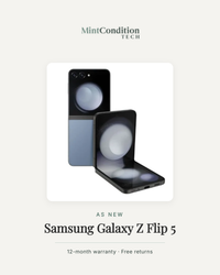 Refurbished Samsung Galaxy Z Flip 5 in As New condition