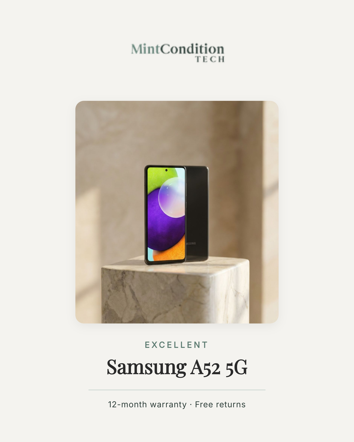 Samsung Galaxy A52 5G | Excellent