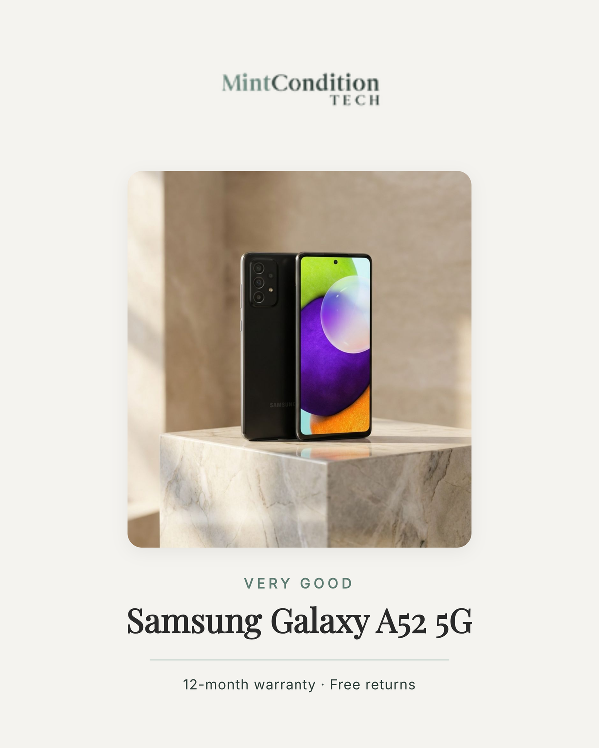 Samsung Galaxy A52 5G | Very Good