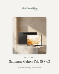 Refurbished Samsung Galaxy Tab S8+ 5G in Excellent condition