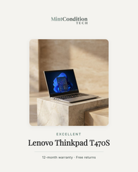 Refurbished Lenovo ThinkPad T470s in Very Good condition