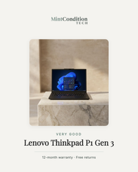 Refurbished Lenovo ThinkPad P1 Gen 3 in Very Good condition