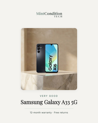 Refurbished Samsung Galaxy A33 5G in Very Good condition