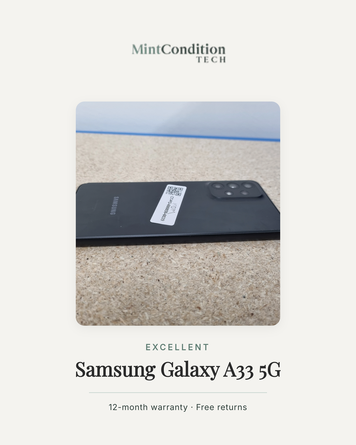 Samsung Galaxy A33 5G | Excellent