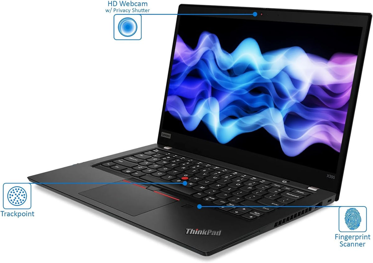 Lenovo ThinkPad X395 13.3" | AMD Ryzen 5 PRO 3500U · 16GB RAM · 256GB SSD | As New