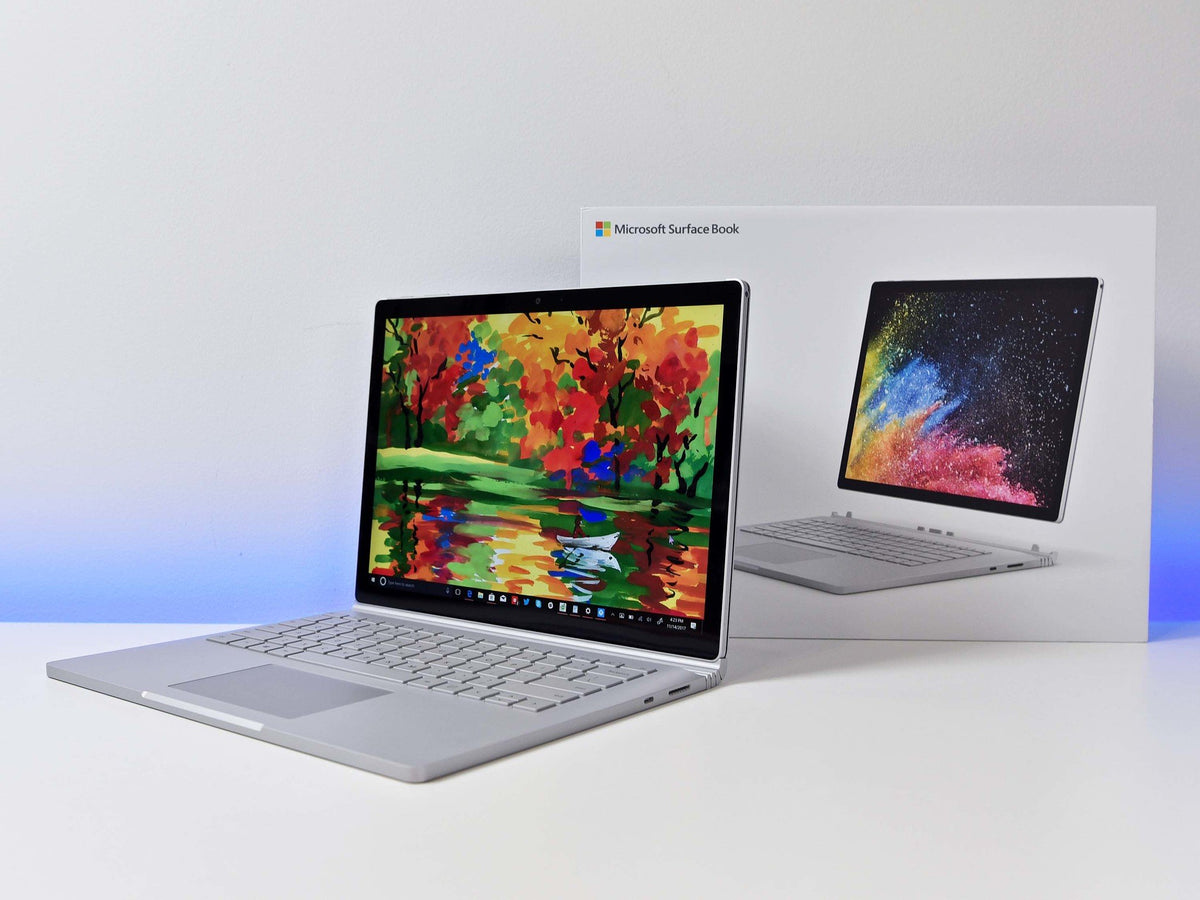 Microsoft Surface Book 2 15" | Intel Core i5-7300U · 8GB RAM · 256GB SSD | Very Good