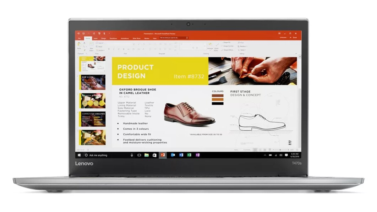 Lenovo ThinkPad T470s 14" | Intel Core i7-7600U · 16GB RAM · 256GB SSD | Very Good