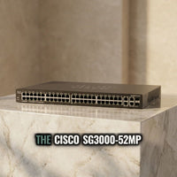 Cisco SG3000-52MP Managed Switch | Very Good