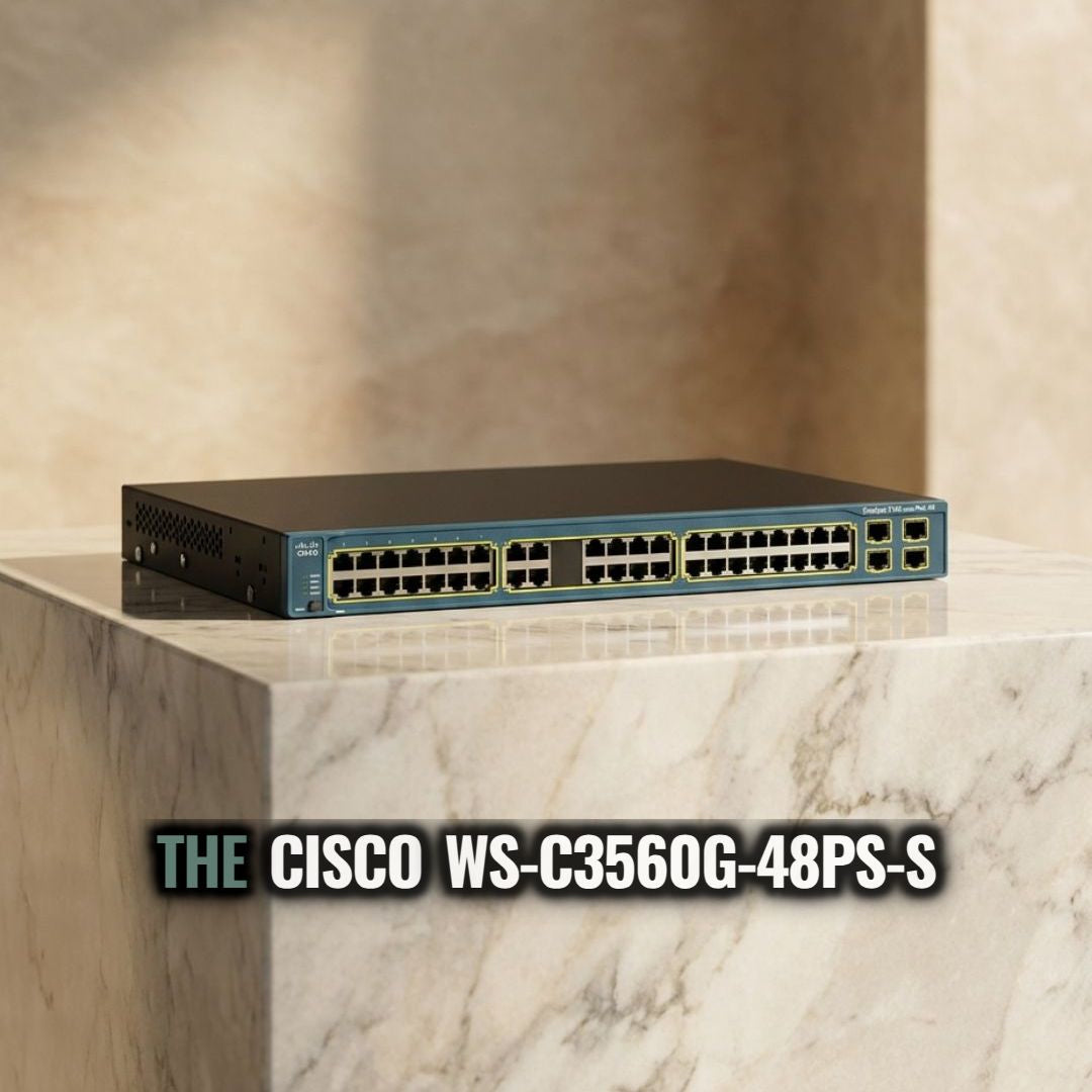 Cisco WS-C3560G-48PS-S Enterprise Switch | Very Good