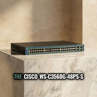 Cisco WS-C3560G-48PS-S Enterprise Switch | Very Good